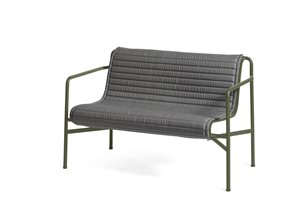 HAY - HYNDE - PALISSADE DINING BENCH QUILTED CUSHION - ANTHRACITE